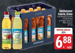 Edeka Adelholzener Schorle, Eistee Angebot