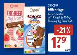 Aldi Süd CHOCEUR Milchriegel Angebot