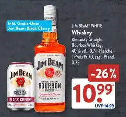 Aldi Süd JIM BEAM WHITE Whiskey Angebot