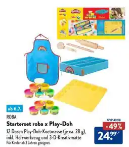 Aldi Süd Starterset roba x Play-Doh Angebot