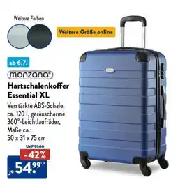 Aldi Süd Hartschalenkoffer Essential XL Angebot