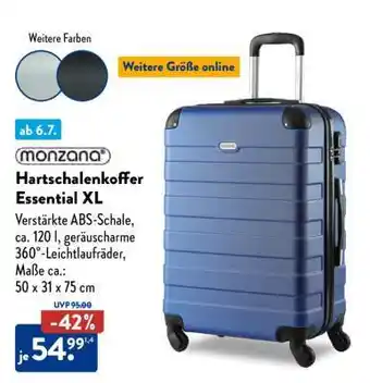 Aldi Süd Hartschalenkoffer Essential XL Angebot
