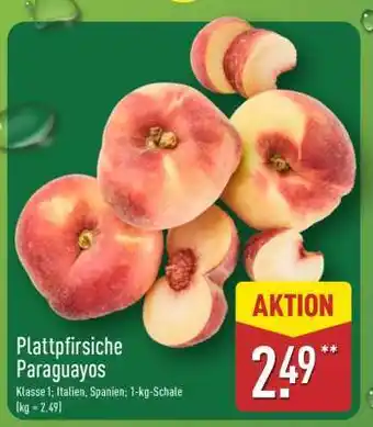 Aldi Nord Plattpfirsiche „Paraguayos“ Angebot