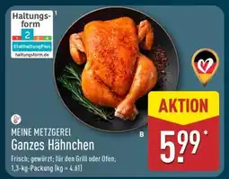 Aldi Nord MEINE METZGEREI Ganzes Hähnchen Angebot