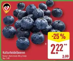Aldi Nord Kulturheidelbeeren Angebot