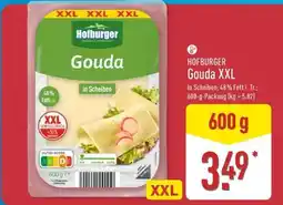 Aldi Nord HOFBURGER Gouda XXL Angebot