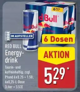 Aldi Nord Red Bull Energy Drink Angebot