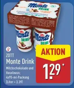 Aldi Nord Zott Monte Drink Angebot