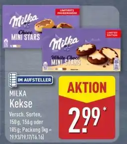 Aldi Nord MILKA Kekse Angebot