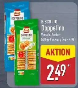 Aldi Nord BISCOTTO Doppelino Angebot