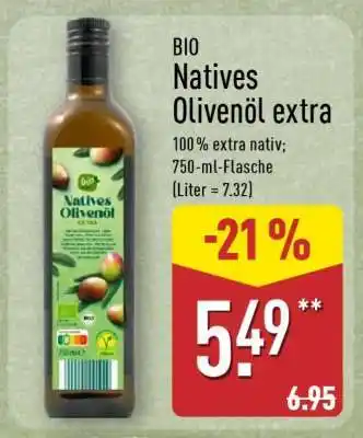 Aldi Nord Bio Natives Olivenöl Extra Angebot