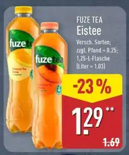 Aldi Nord Fuze Tea Eistee Angebot