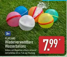 Aldi Nord PLAYLAND Wiederverwendbare Wasserballons Angebot
