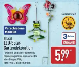 Aldi Nord BELAVI LED-Solar-Gartendekoration Angebot