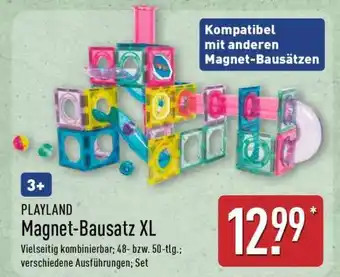 Aldi Nord PLAYLAND Magnet-Bausatz XL Angebot