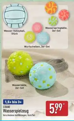 Aldi Nord CRANE Wasserspielzeug Angebot