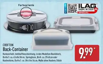 Aldi Nord Back-Container Angebot