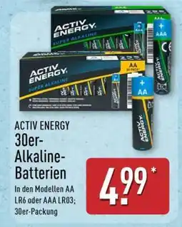 Aldi Nord ACTIV ENERGY 30er­ Alkaline­Batterien Angebot