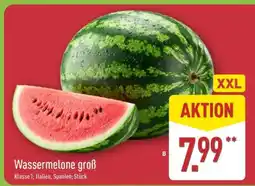 Aldi Nord Wassermelone groß Angebot