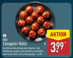 Aldi Nord BBQ Cevapcici-Balls Angebot
