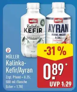 Aldi Nord Müller Kalinka Kefir / Ayran Angebot