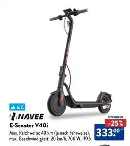 Aldi Nord E-Scooter V40i Angebot