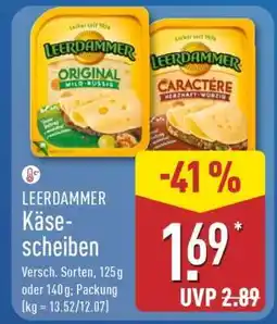 Aldi Nord Leerdammer Käsescheiben Angebot