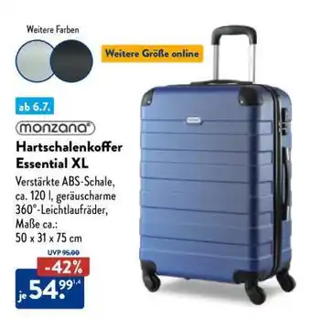 Aldi Nord Hartschalenkoffer Essential XL Angebot