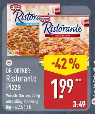 Aldi Nord Dr. Oetker Ristorante Pizza Angebot