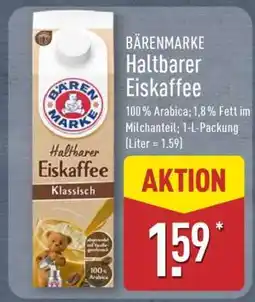 Aldi Nord Bärenmarke Haltbarer Eiskaffee Angebot