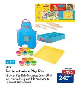 Aldi Nord Starterset roba x Play-Doh Angebot