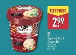 Aldi Nord MUCCI Supreme Rich & Creamy Eis Angebot