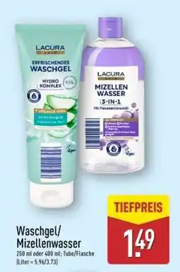 Aldi Nord Waschgel/Mizellenwasser Angebot