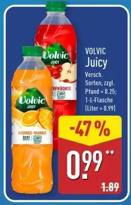 Aldi Nord VOLVIC Juicy Angebot