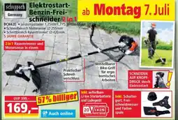 Norma Elektrostart-Benzin-Frei-schneider 2 in 1 Angebot