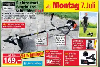 Norma Elektrostart-Benzin-Frei-schneider 2 in 1 Angebot