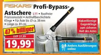 Norma FISKARS Profi-Bypass-Astschere Angebot