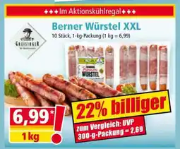 Norma Berner Würstel XXL Angebot
