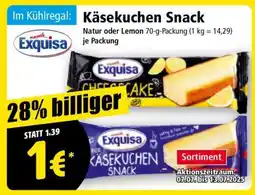 Norma Käsekuchen Snack Angebot