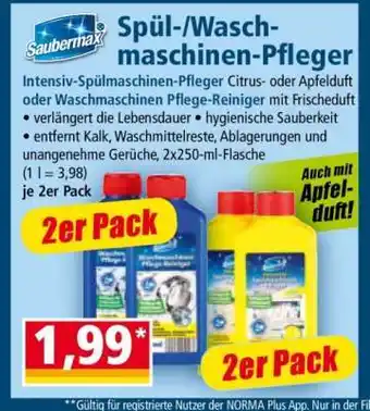 Norma Spül-/Waschmaschinen-Pfleger Angebot