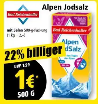 Norma Alpen Jodsalz Angebot