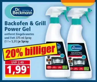 Norma Backofen & Grill Power Gel Angebot