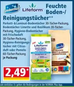 Norma Feuchte Boden-/Reinigungstücher Angebot