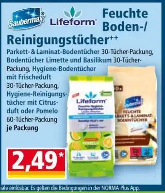 Norma Feuchte Boden-/Reinigungstücher Angebot