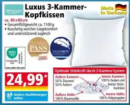Norma Luxus 3-Kammer-Kopfkissen Angebot
