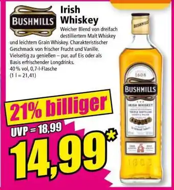 Norma Irish Whiskey Angebot