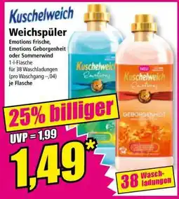 Norma KUSCHELWEICH Weichspüler Angebot