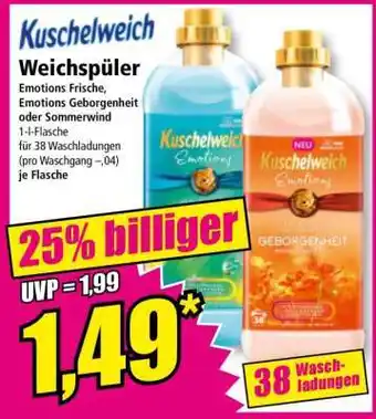Norma KUSCHELWEICH Weichspüler Angebot