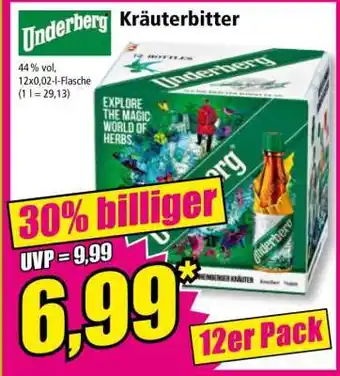 Norma Underberg Kräuterbitter Angebot