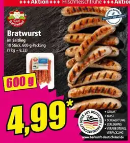 Norma Bratwurst Angebot